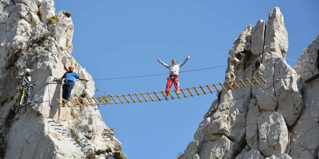 Parque Ecológico la Huasteca - Ruta Ignis - Via Ferrata